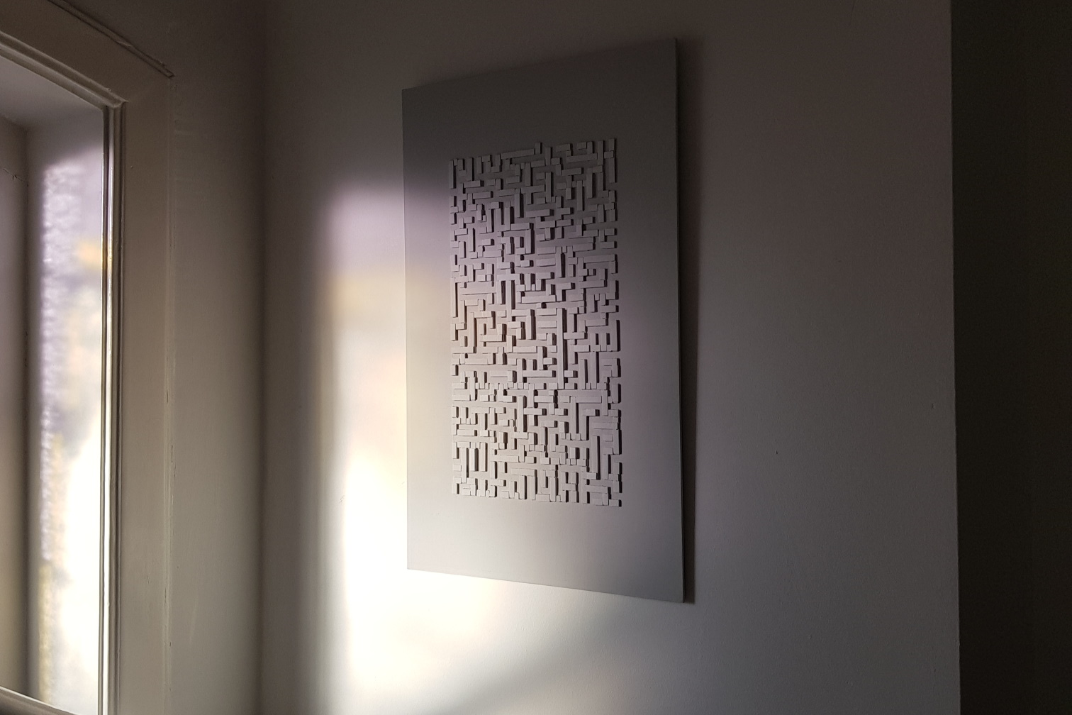 Obey the Algorithm - behind the stained glass window